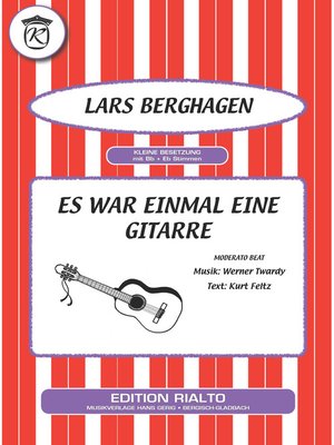 cover image of Es war einmal eine Gitarre